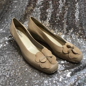 Sesto Meucci Mel Leather Wedge Espadrilles